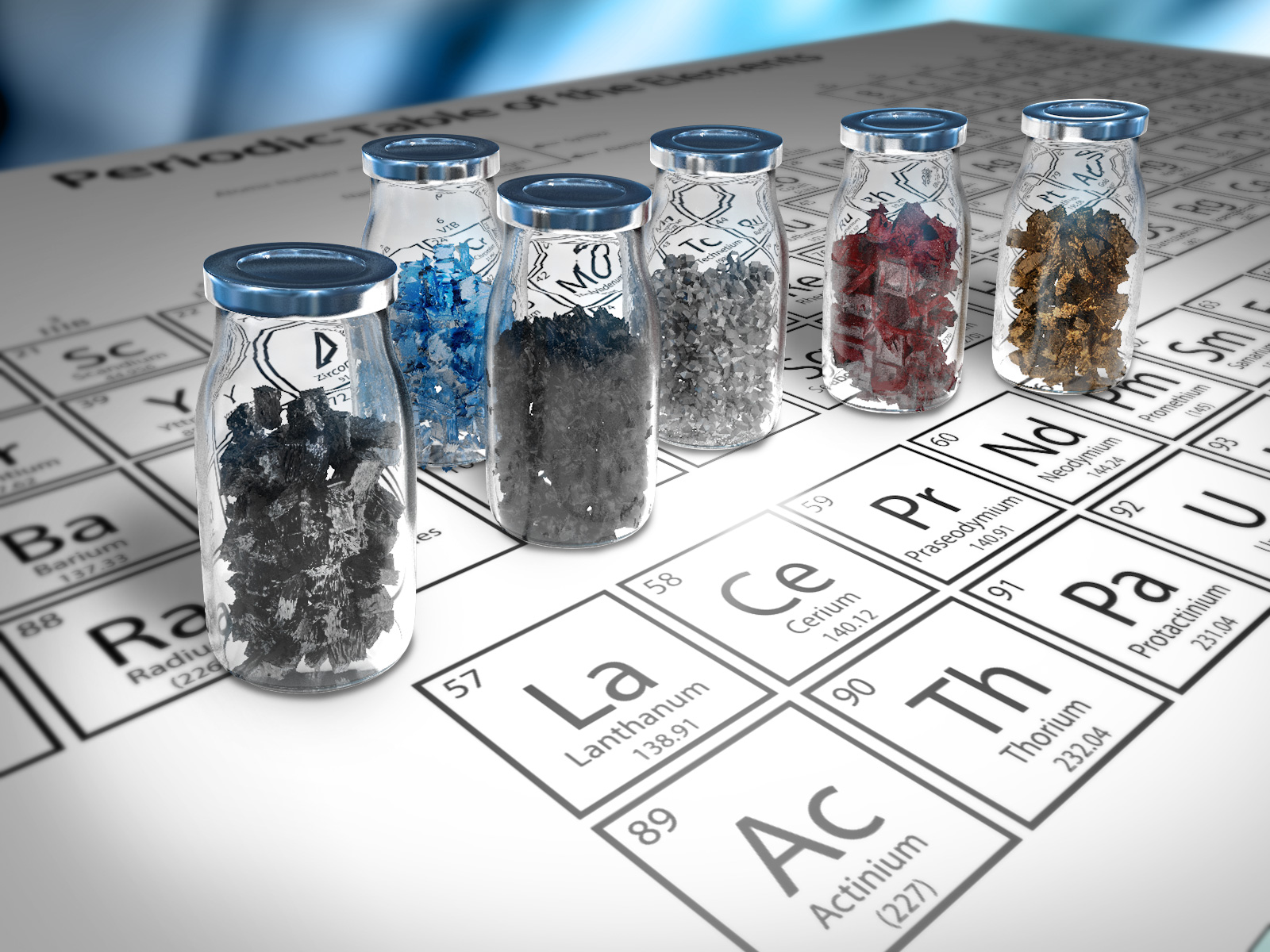 New data for the analysis of critical raw materials